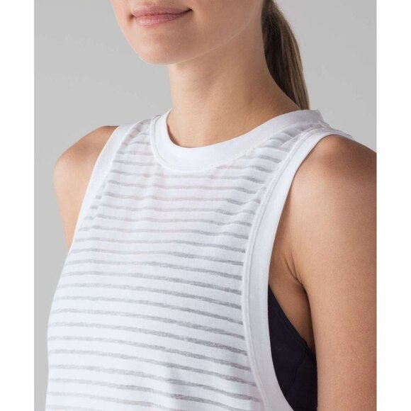 Lot of 2 LULULEMON Tops - Uncovered Muscle Tank & Love Crew T-Shirt, Size S - Picture 15 of 16